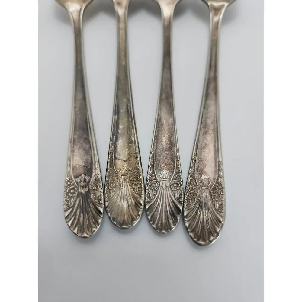 Radiance 1939 Crown Silverplate Salad Forks 6